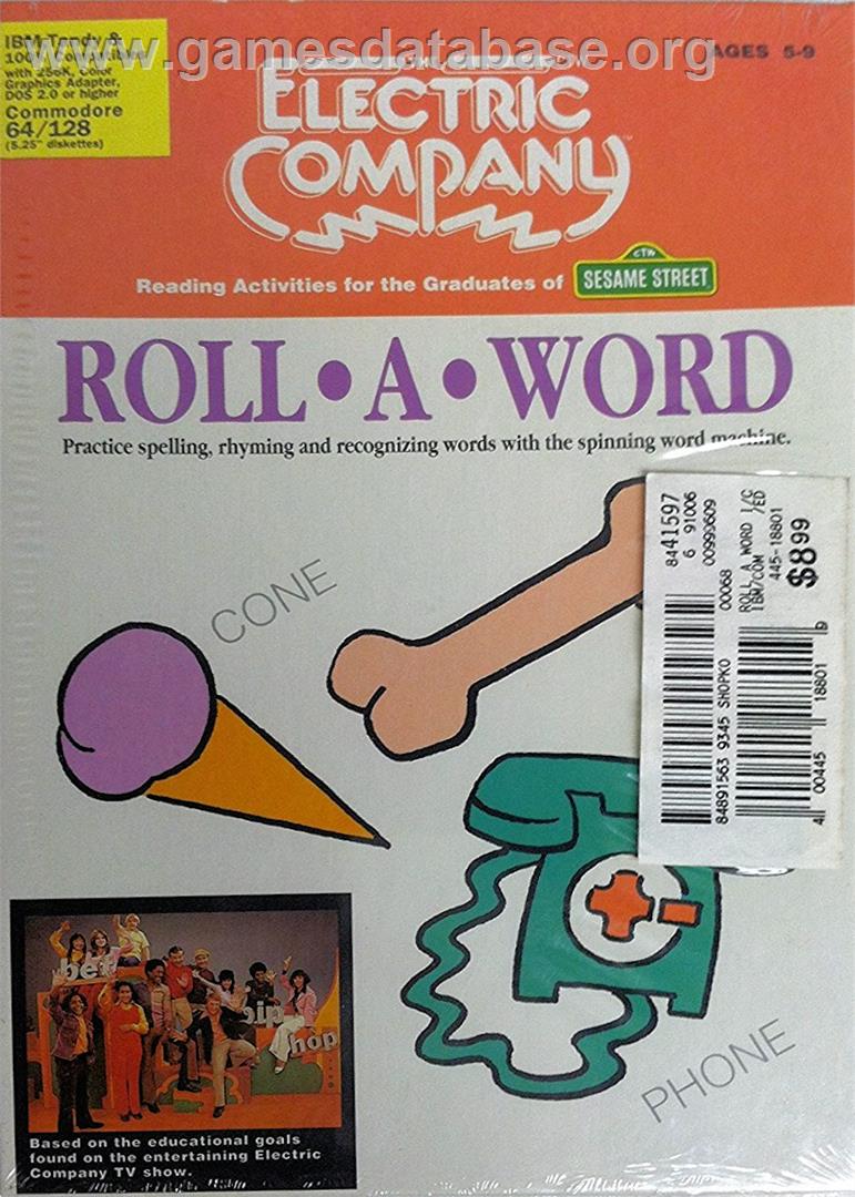 Roll-a-word - Commodore 64 - Artwork - Box