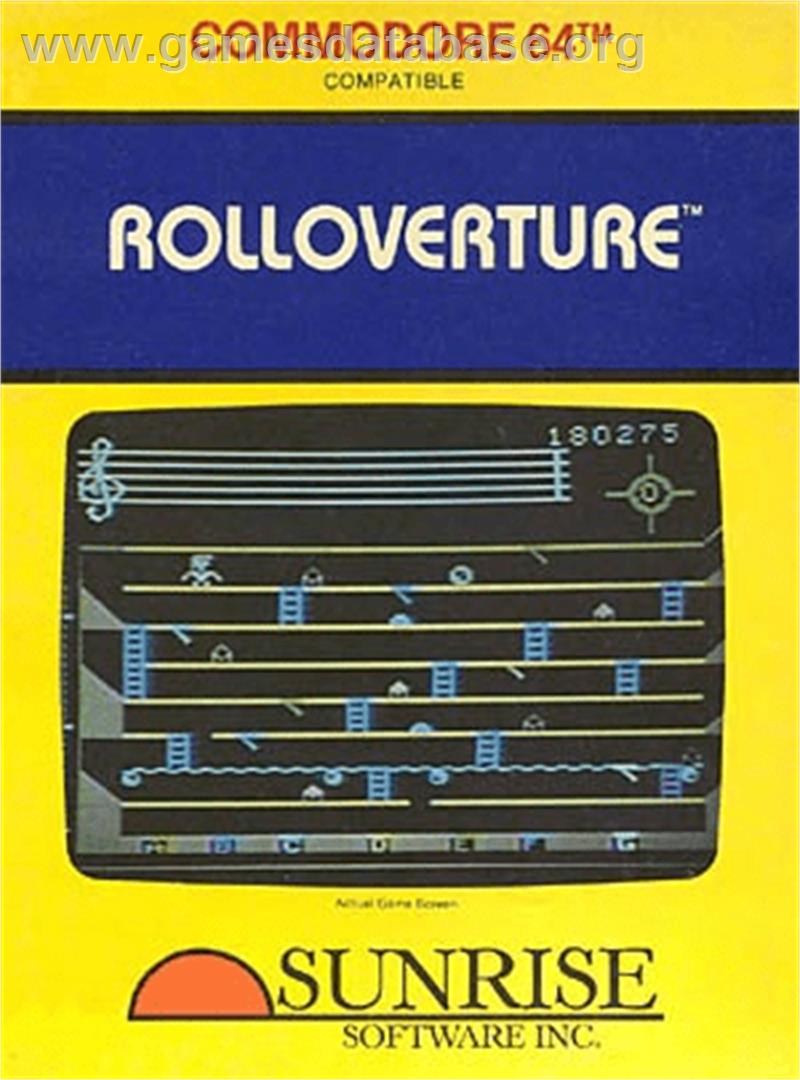 Rolloverture - Commodore 64 - Artwork - Box