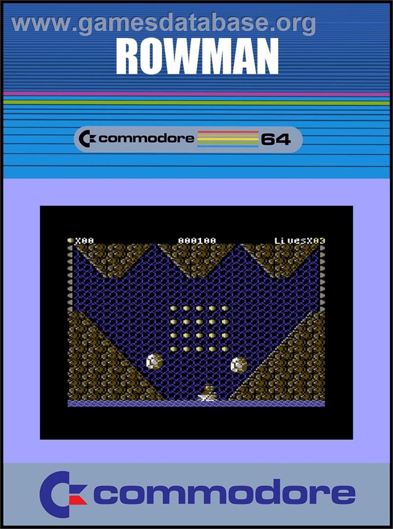 Rowman - Commodore 64 - Artwork - Box