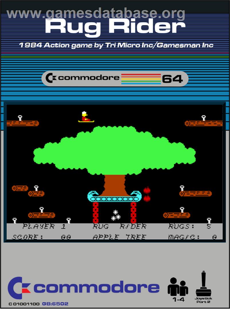 Rug Rider - Commodore 64 - Artwork - Box