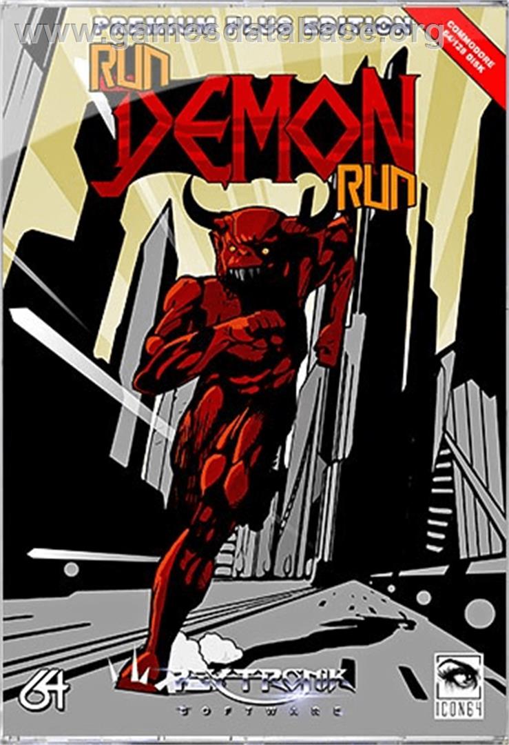 Run Demon Run - Commodore 64 - Artwork - Box