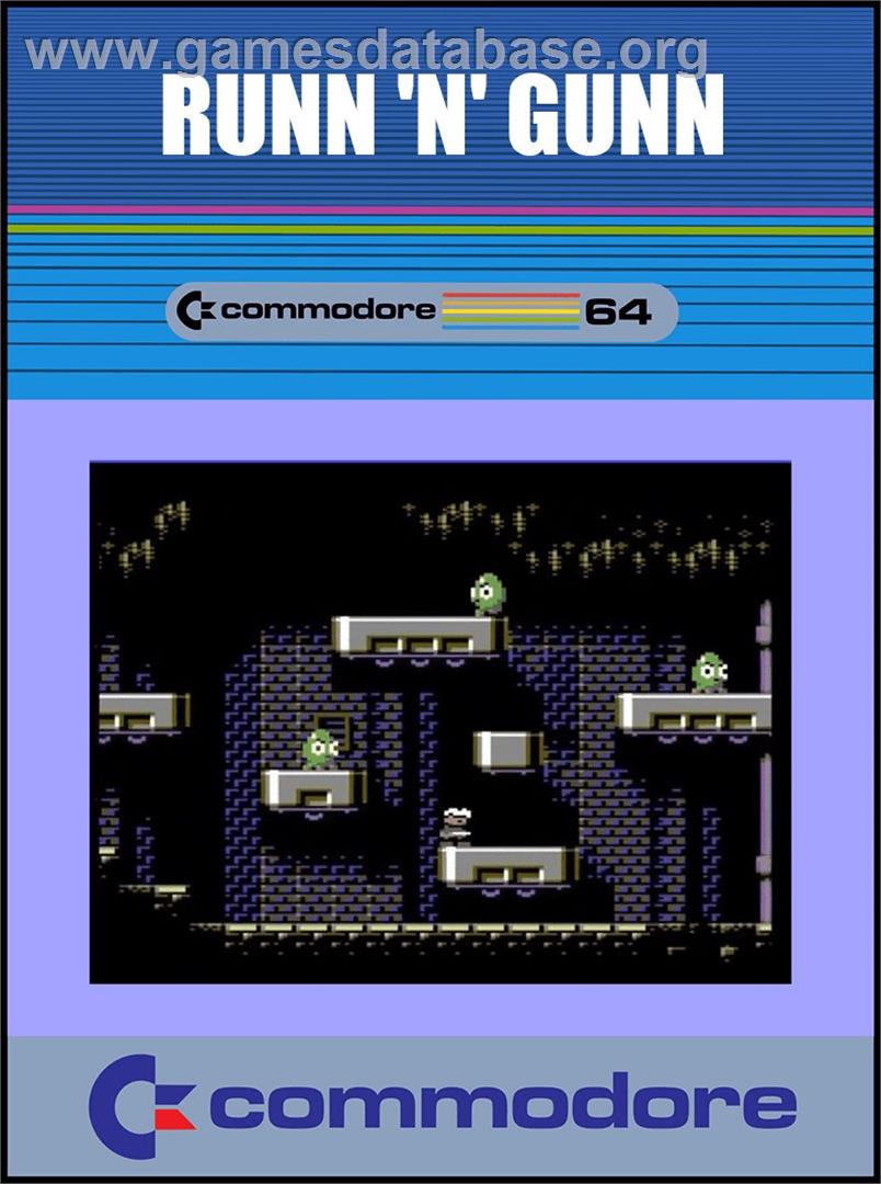 Runn 'n' Gunn - Commodore 64 - Artwork - Box