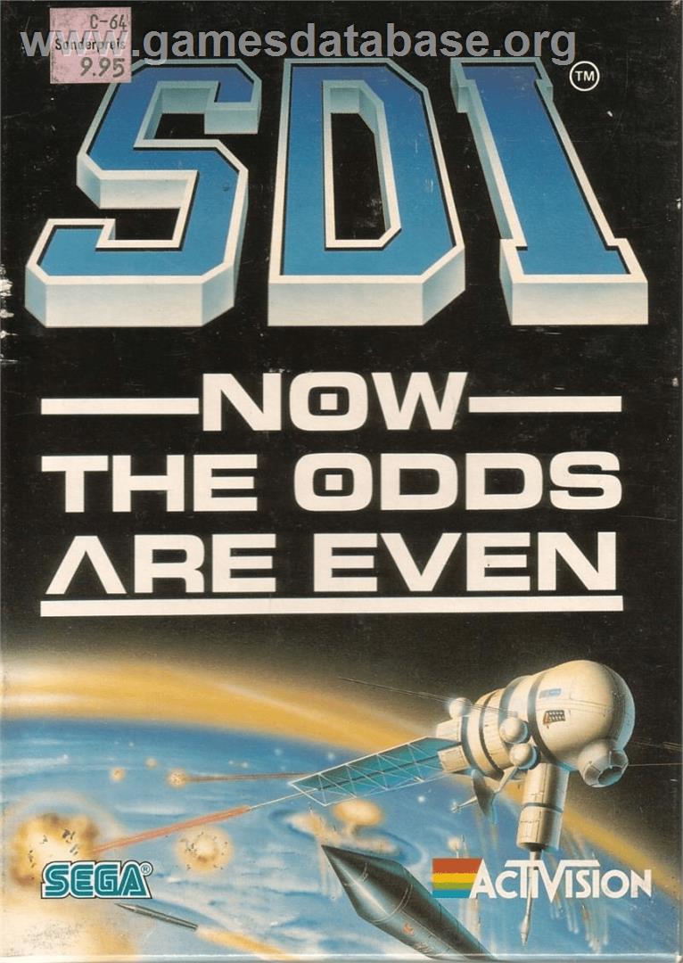 S.D.I. - Commodore 64 - Artwork - Box