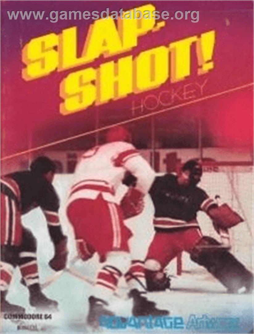 SLAP-SHOT! Hockey - Commodore 64 - Artwork - Box