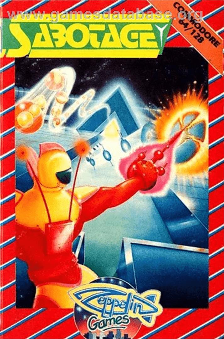 Sabotage - Commodore 64 - Artwork - Box