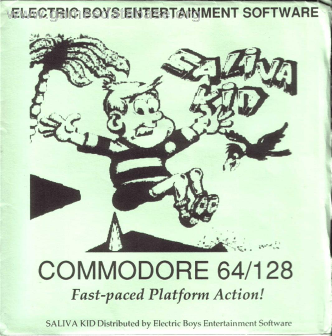 Saliva Kid - Commodore 64 - Artwork - Box