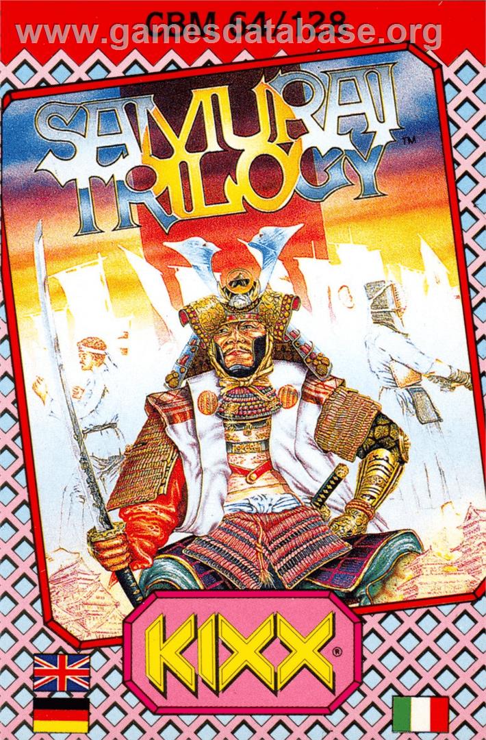 Samurai Trilogy - Commodore 64 - Artwork - Box