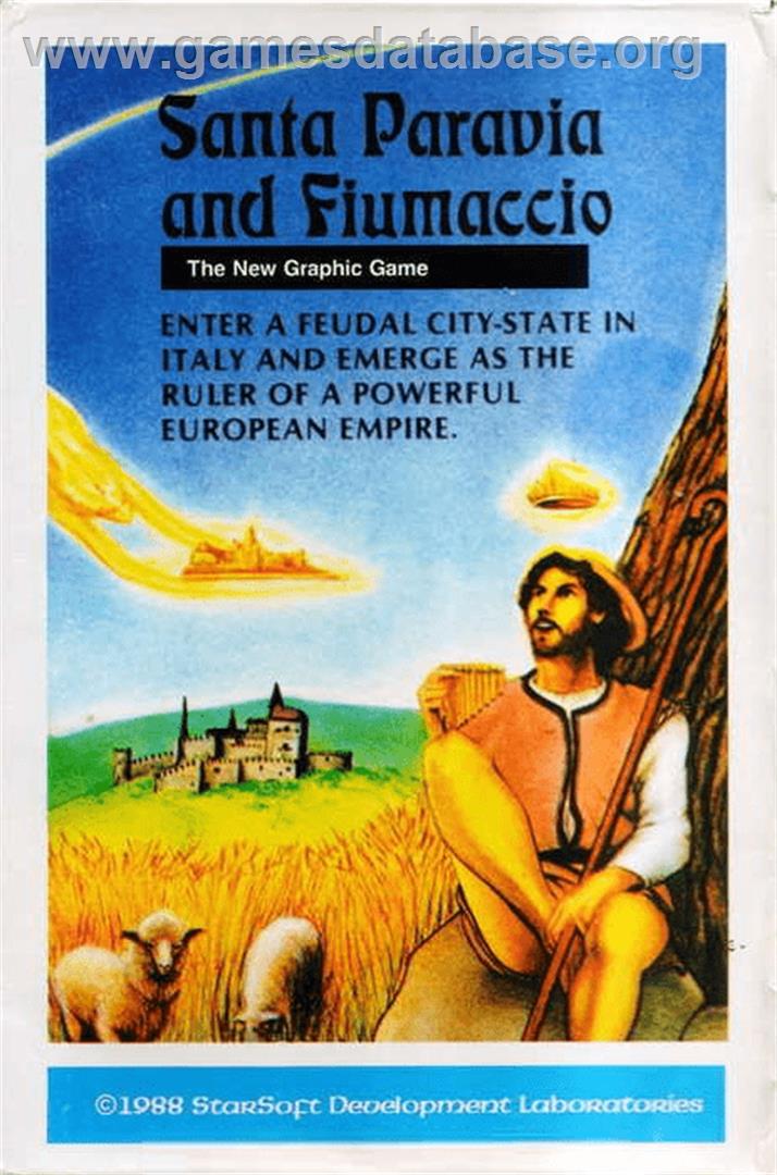 Santa Paravia And Fiumaccio - Commodore 64 - Artwork - Box