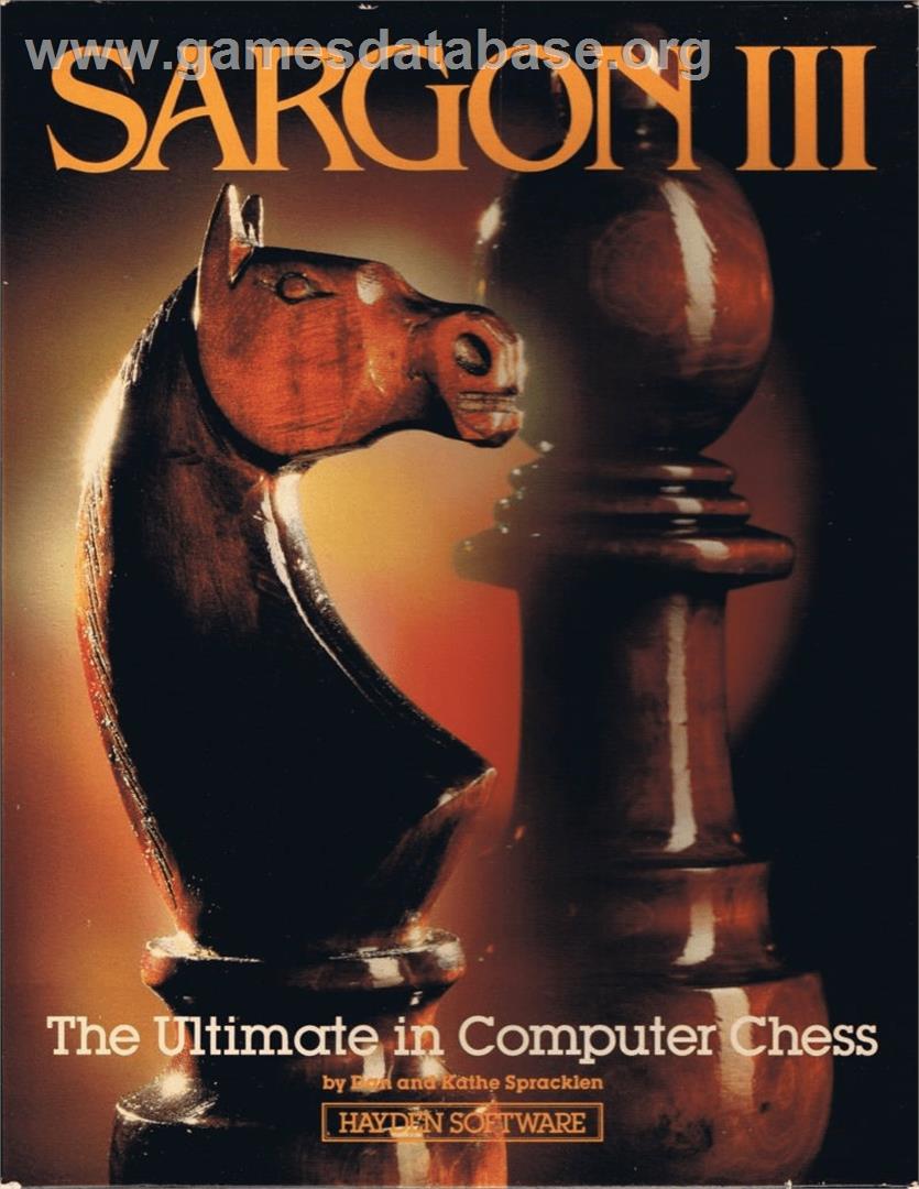 Sargon III - Commodore 64 - Artwork - Box