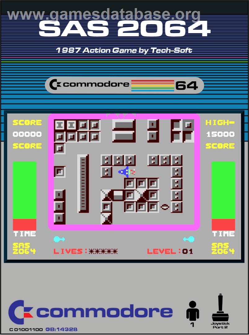 Sas 2064 - Commodore 64 - Artwork - Box