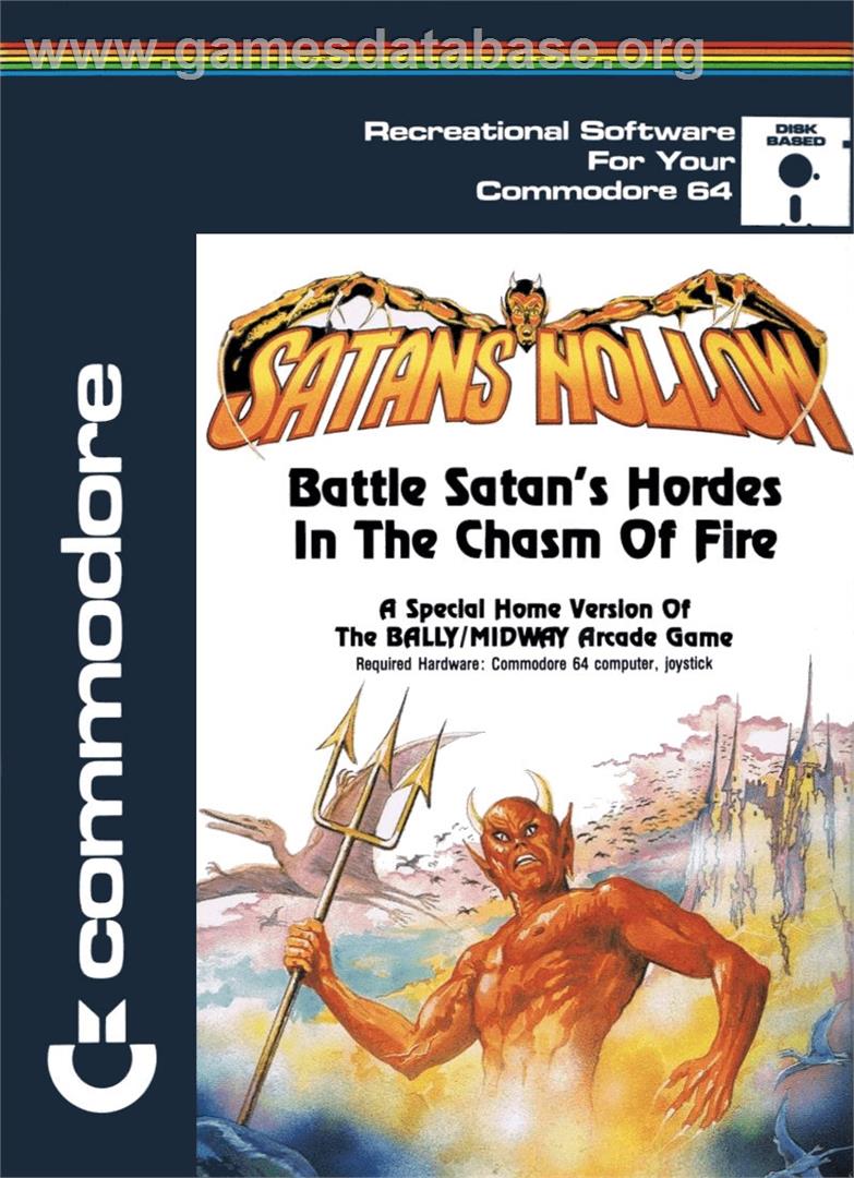 Satan's Hollow - Commodore 64 - Artwork - Box
