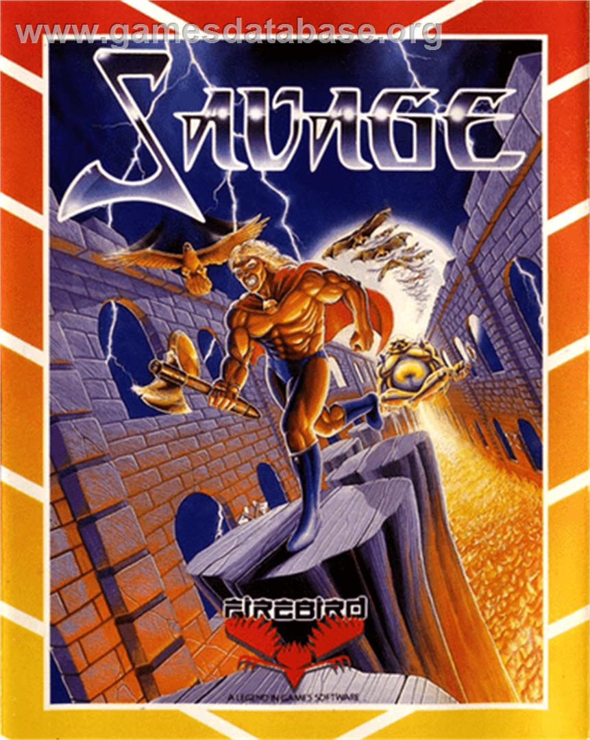 Savage - Commodore 64 - Artwork - Box