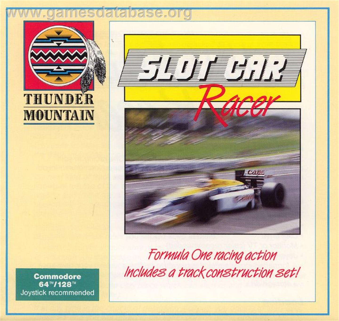 Scalextric - Commodore 64 - Artwork - Box