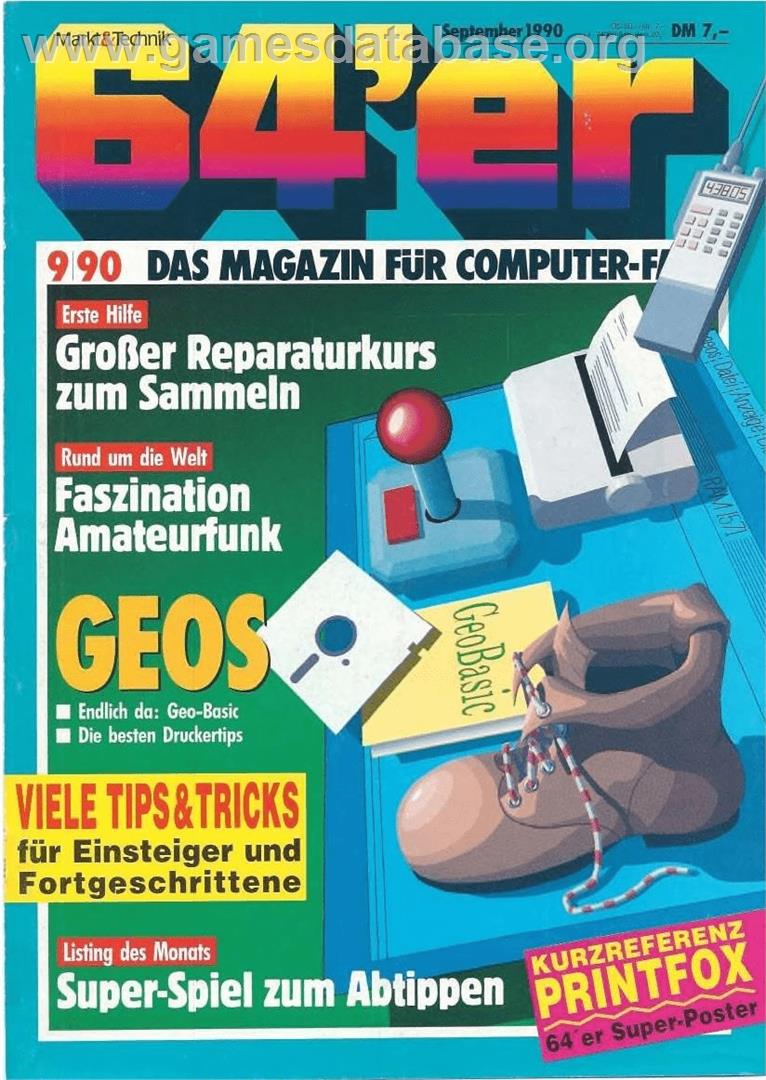 Schatzsucher (64'er) - Commodore 64 - Artwork - Box