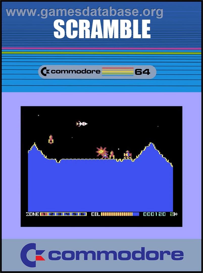 Scramble (Frank G. Tout) - Commodore 64 - Artwork - Box