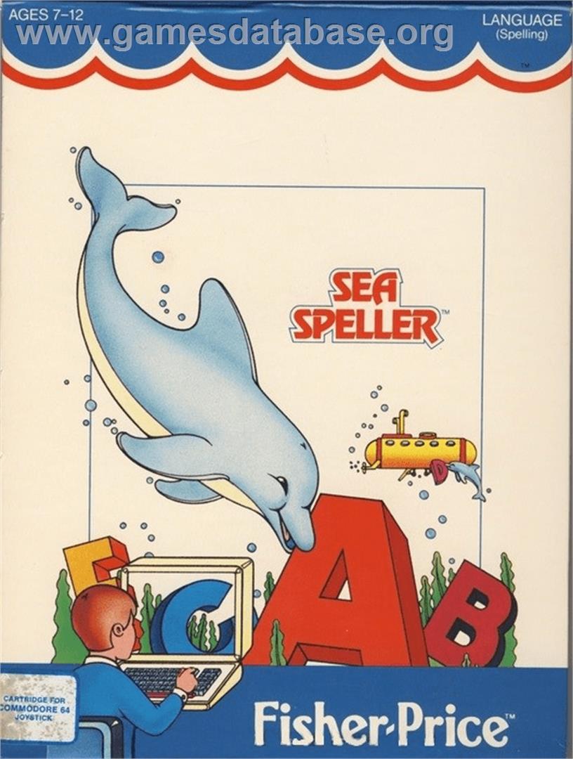 Sea Speller - Commodore 64 - Artwork - Box