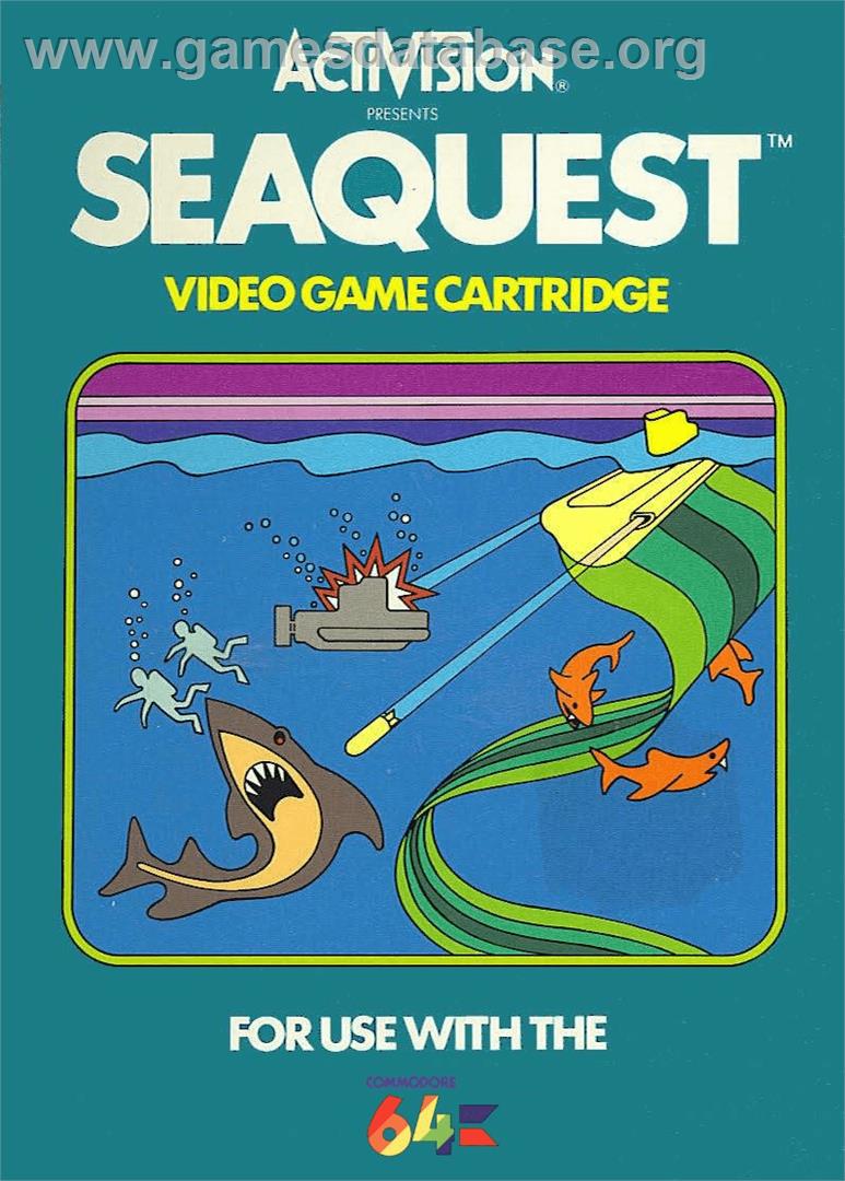 Seaquest - Commodore 64 - Artwork - Box