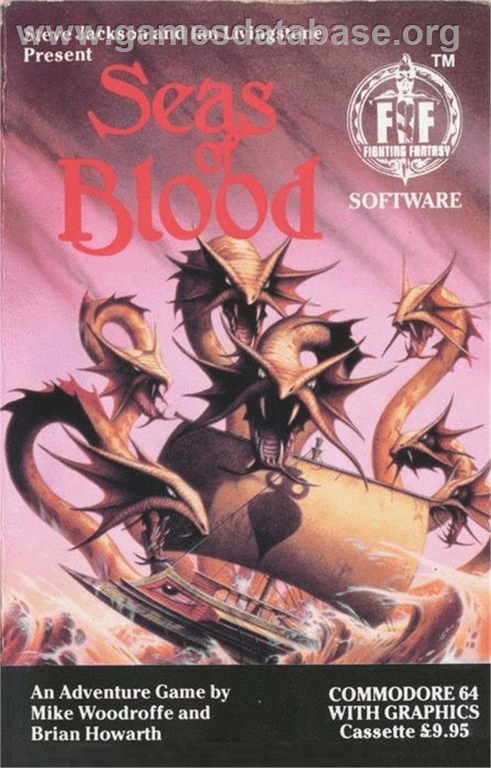 Seas of Blood - Commodore 64 - Artwork - Box