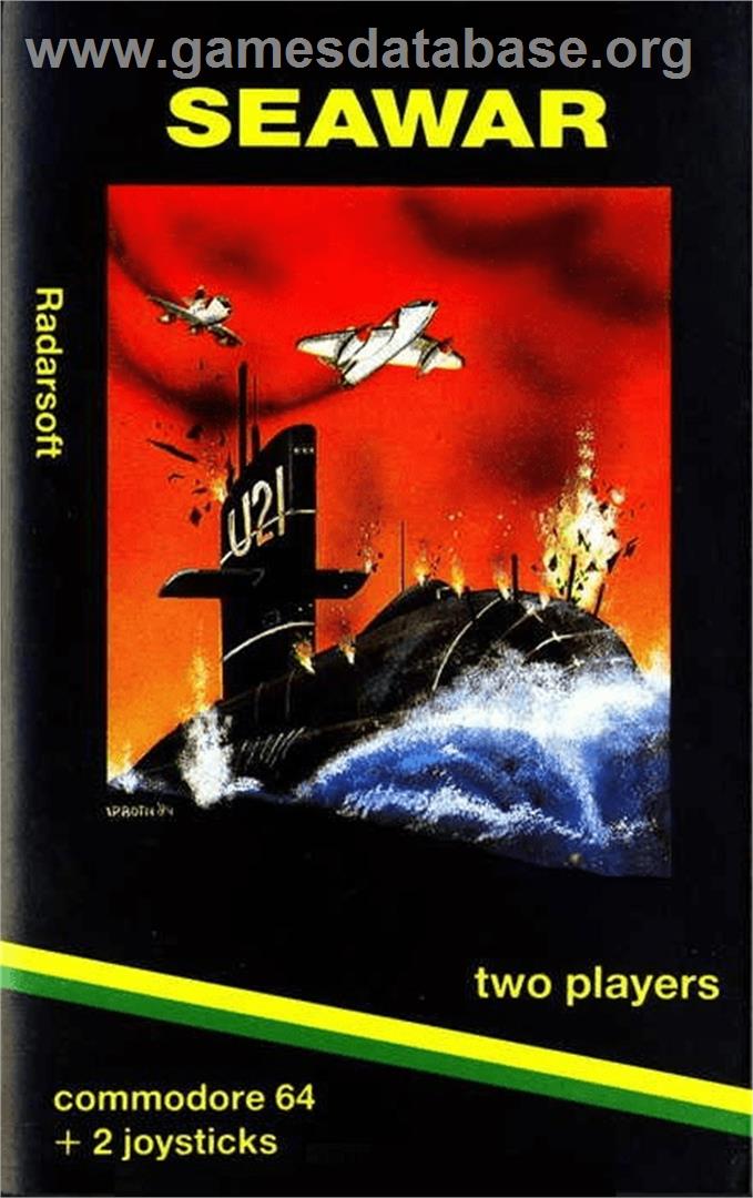 Seawar - Commodore 64 - Artwork - Box