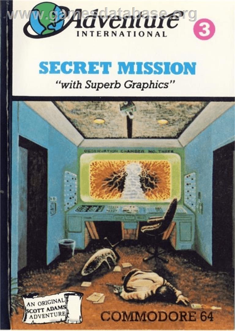 Secret Mission - Commodore 64 - Artwork - Box