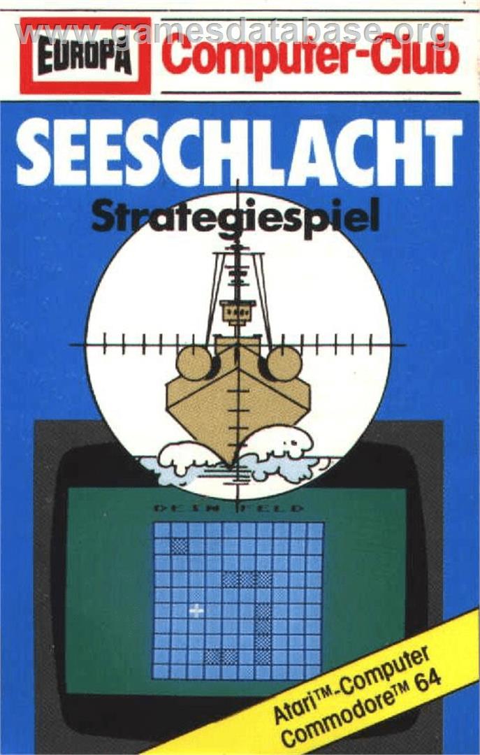 Seeschlacht (Commodore Disc) - Commodore 64 - Artwork - Box