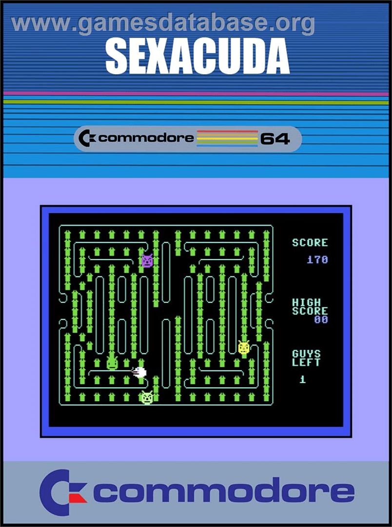 Sexacuda - Commodore 64 - Artwork - Box