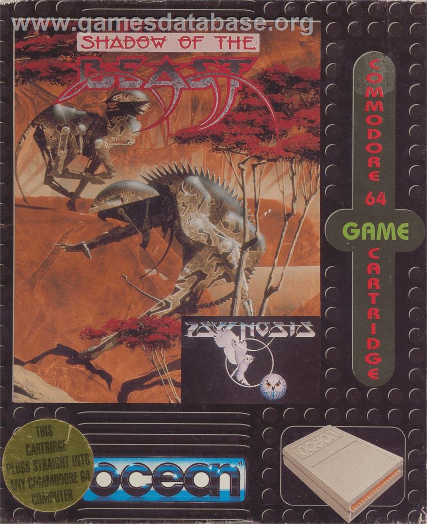Shadow Of The Beast - Commodore 64 - Artwork - Box