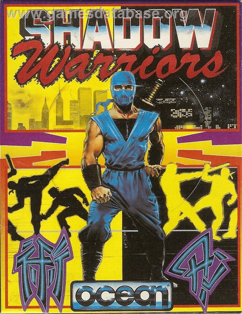 Shadow Warriors - Commodore 64 - Artwork - Box