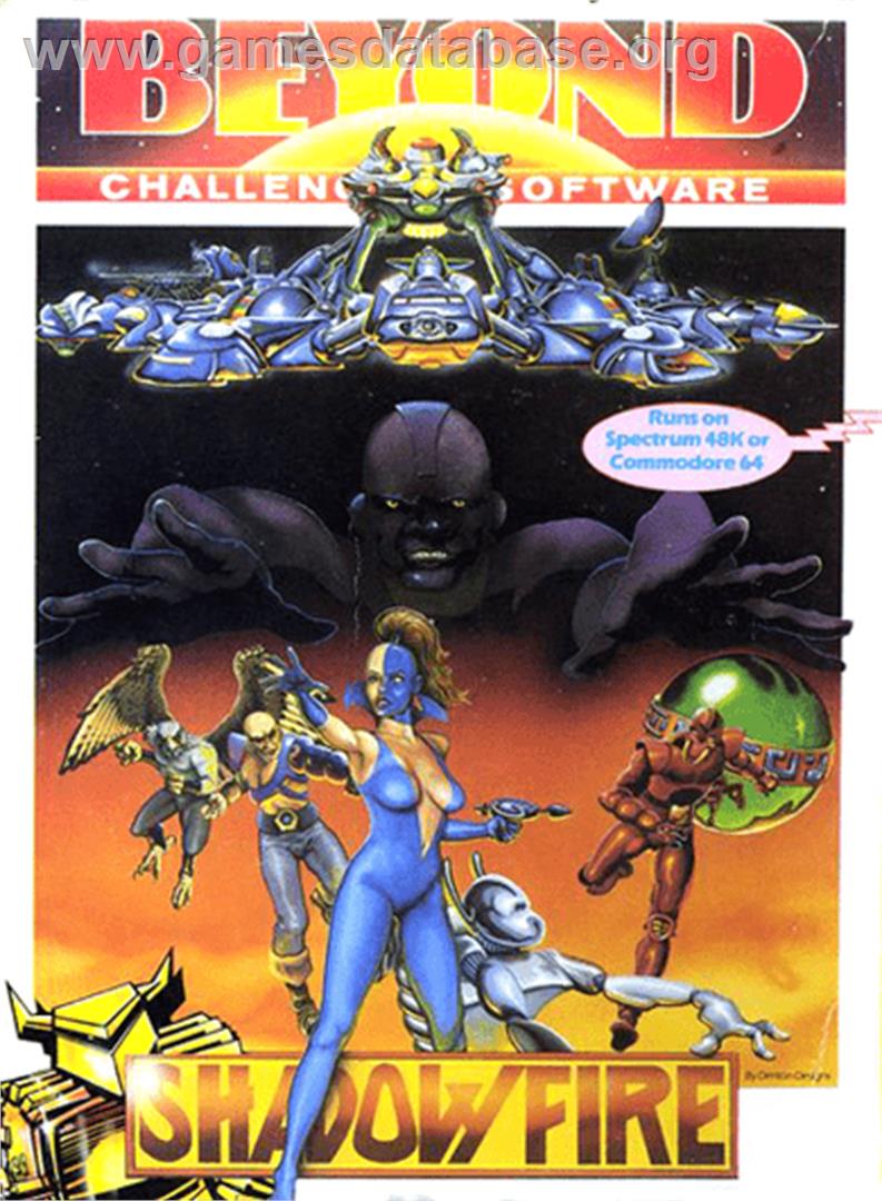 Shadowfire - Commodore 64 - Artwork - Box