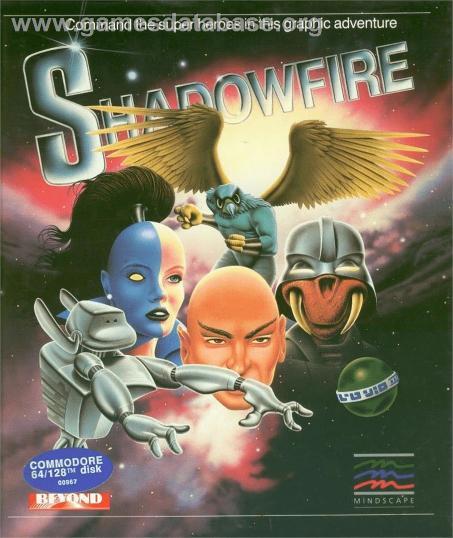 Shadowfire - Commodore 64 - Artwork - Box
