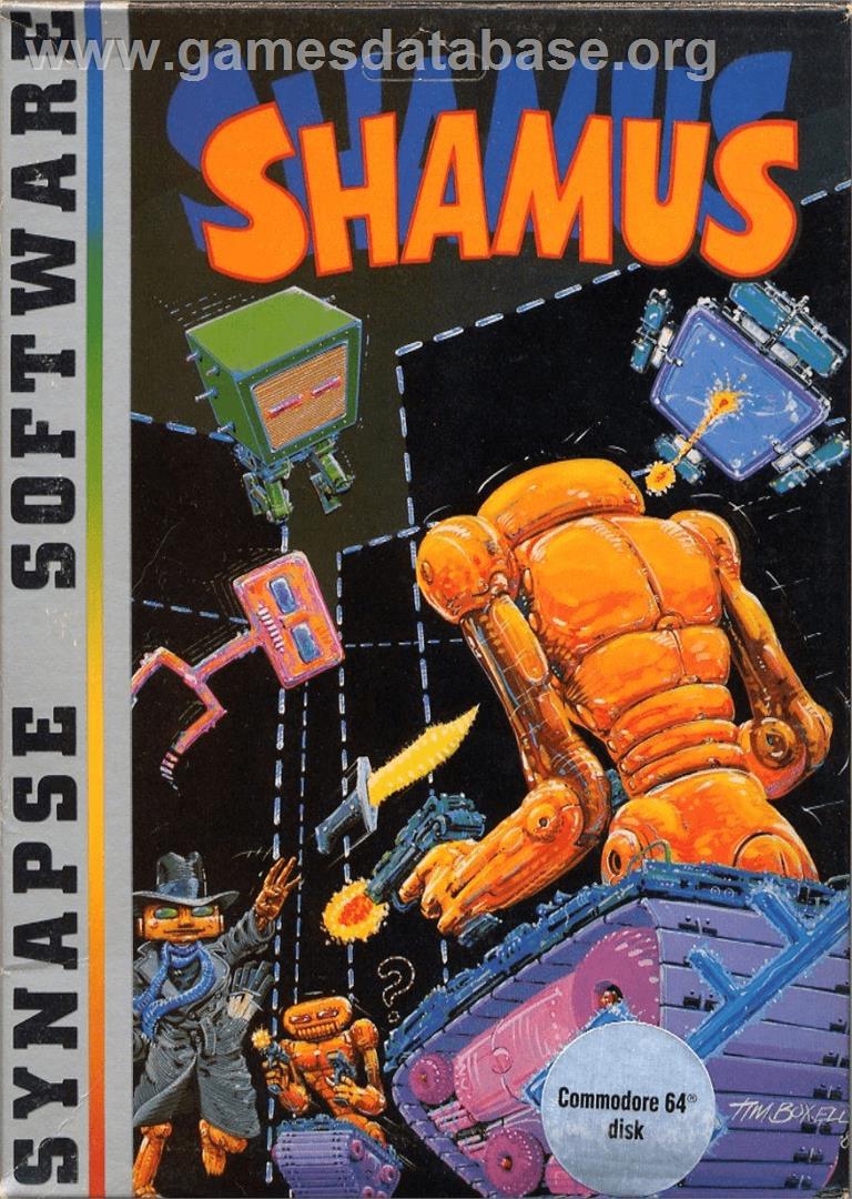 Shamus - Commodore 64 - Artwork - Box