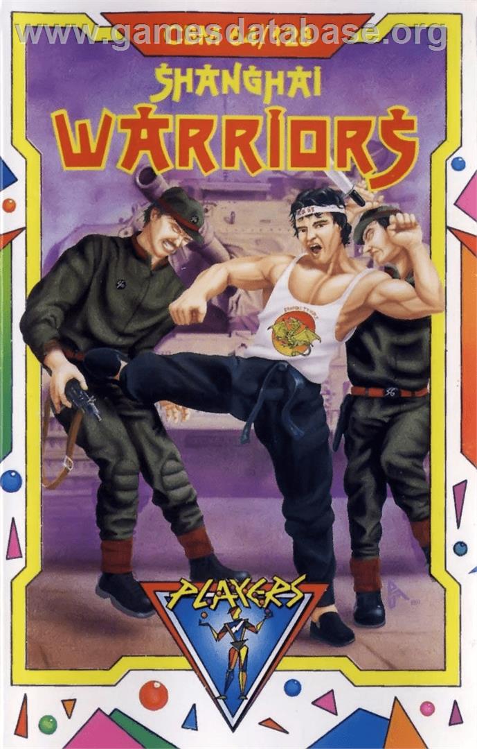 Shanghai Warriors - Commodore 64 - Artwork - Box