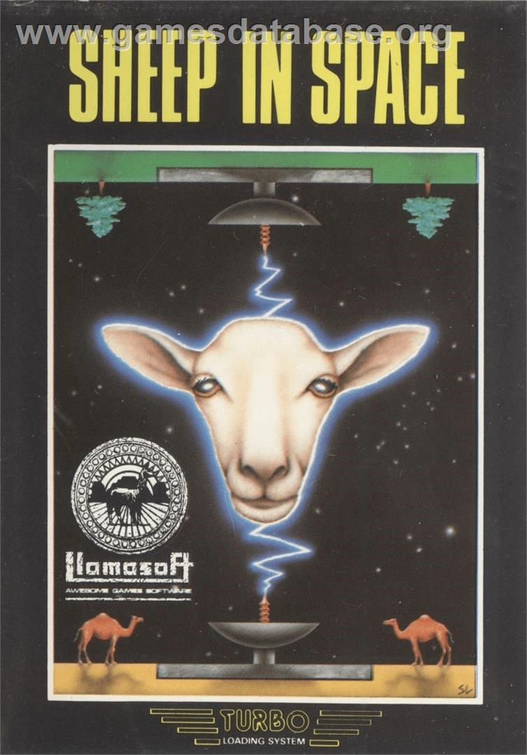 Sheep In Space - Commodore 64 - Artwork - Box