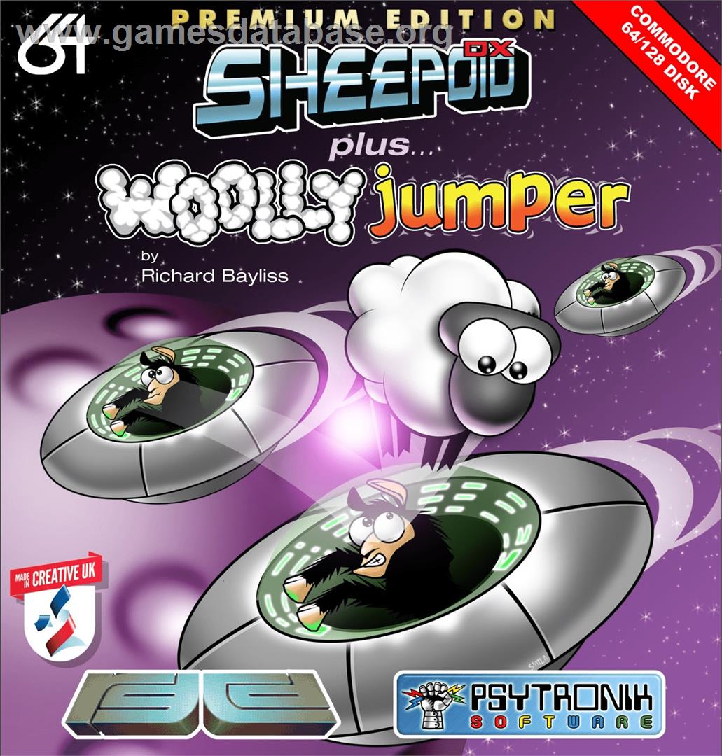 Sheepoid Dx - Commodore 64 - Artwork - Box