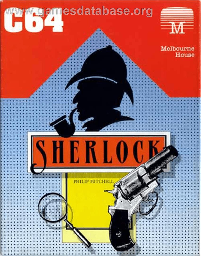 Sherlock: The Riddle of the Crown Jewels - Commodore 64 - Artwork - Box