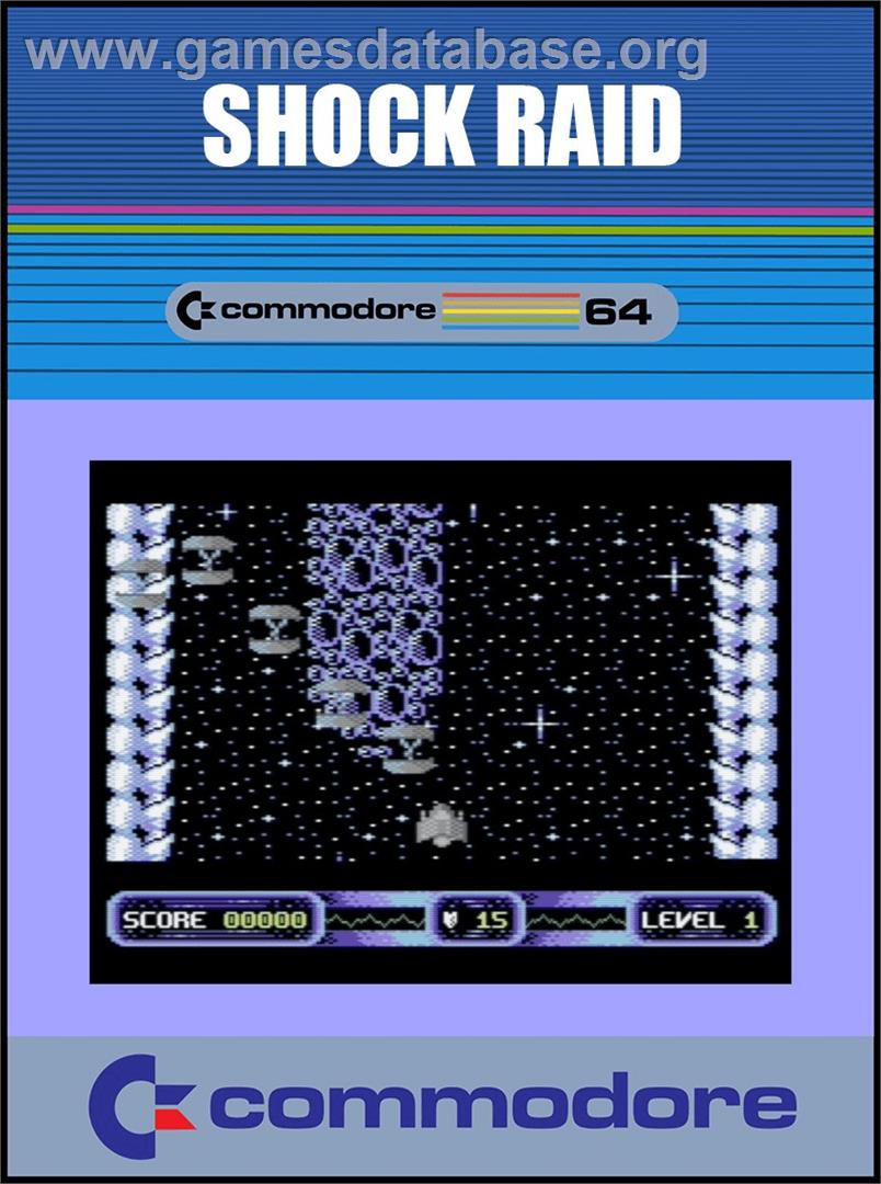 Shock Raid - Commodore 64 - Artwork - Box