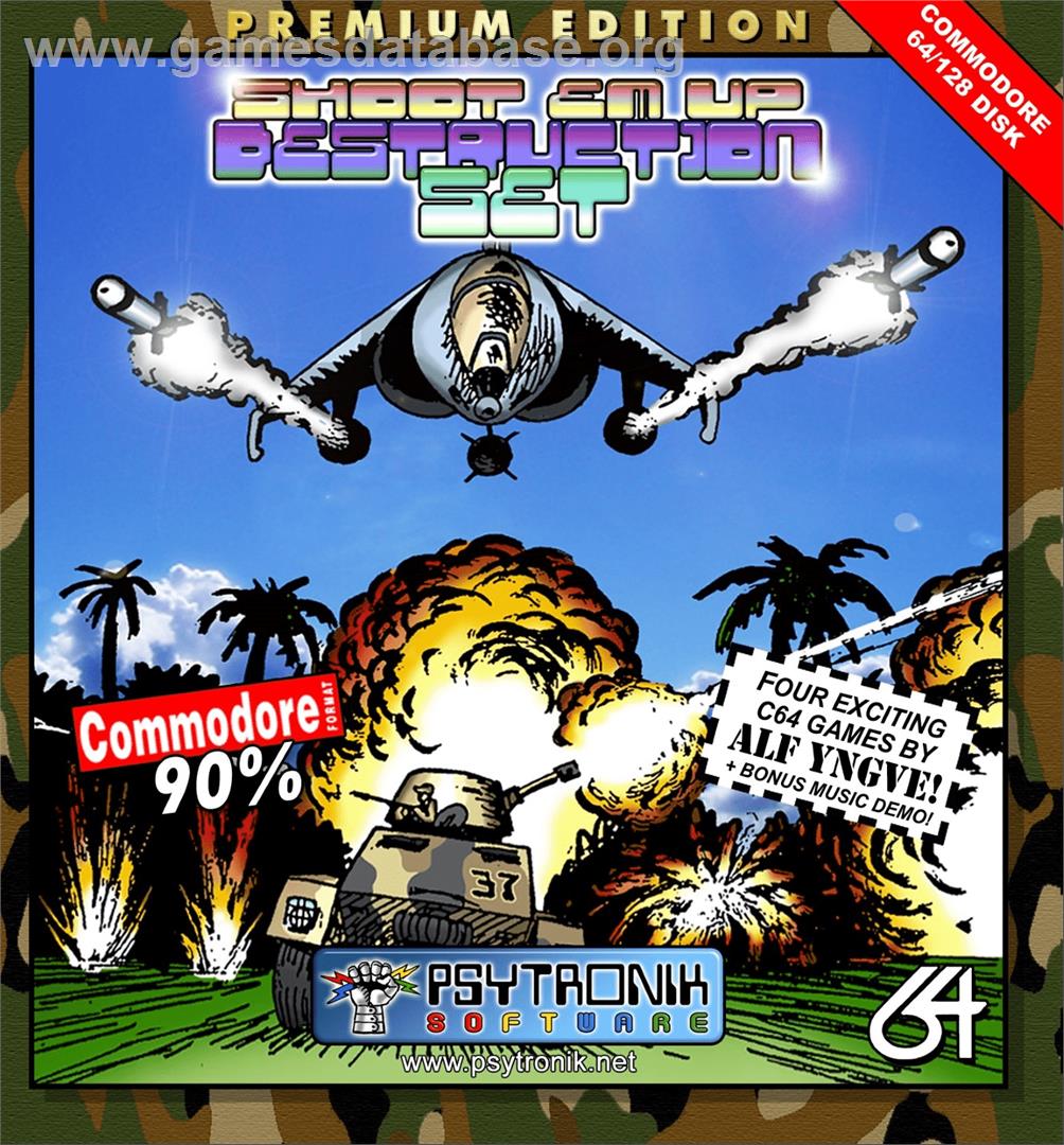 Silverfish - Commodore 64 - Artwork - Box