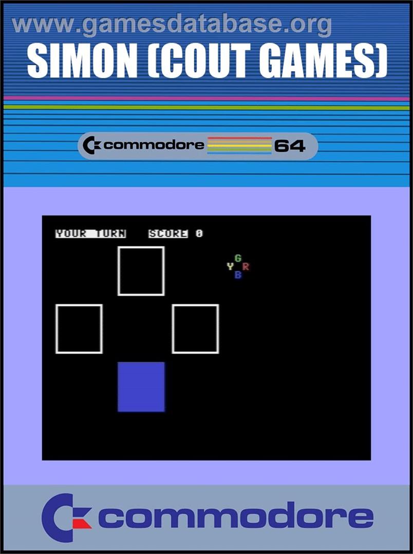 Simon (Courbois Software) - Commodore 64 - Artwork - Box