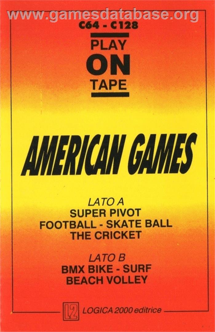 Skateboarding - Commodore 64 - Artwork - Box