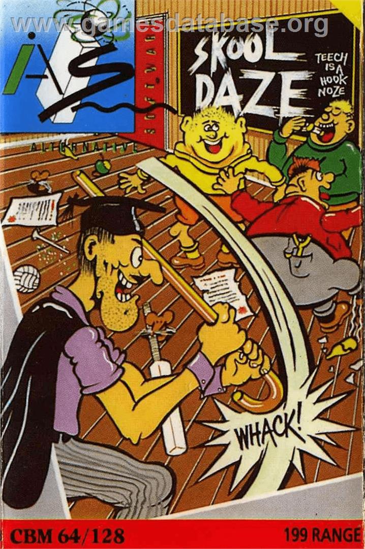 Skool Daze - Commodore 64 - Artwork - Box