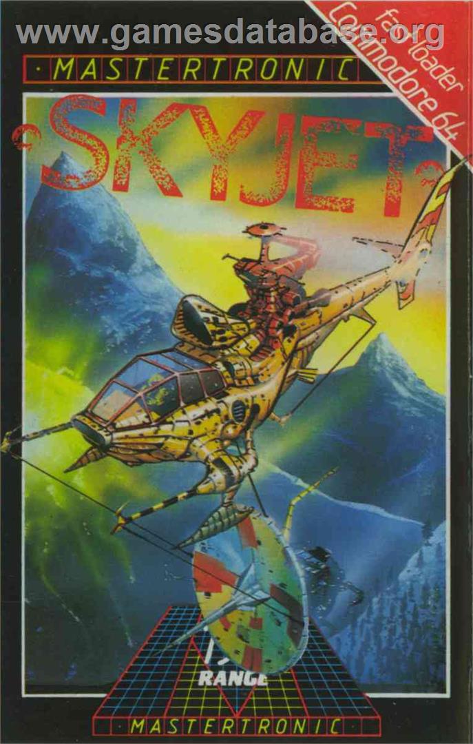 Skyjet - Commodore 64 - Artwork - Box
