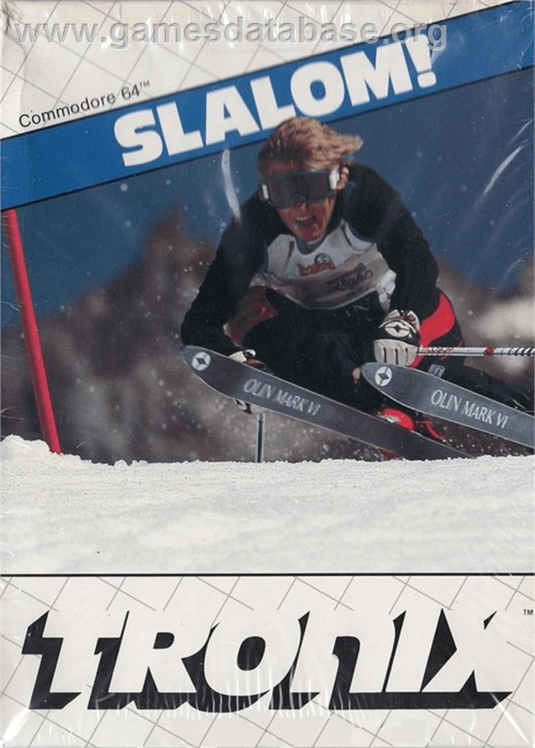 Slalom (Tronix) - Commodore 64 - Artwork - Box
