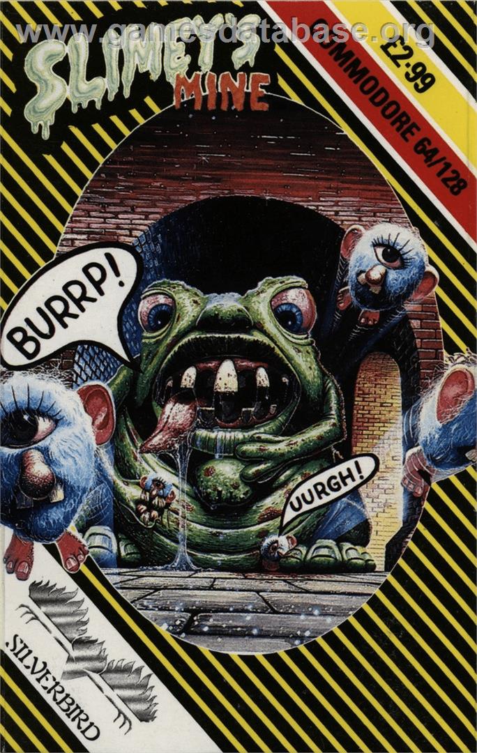 Slimey's Mine - Commodore 64 - Artwork - Box