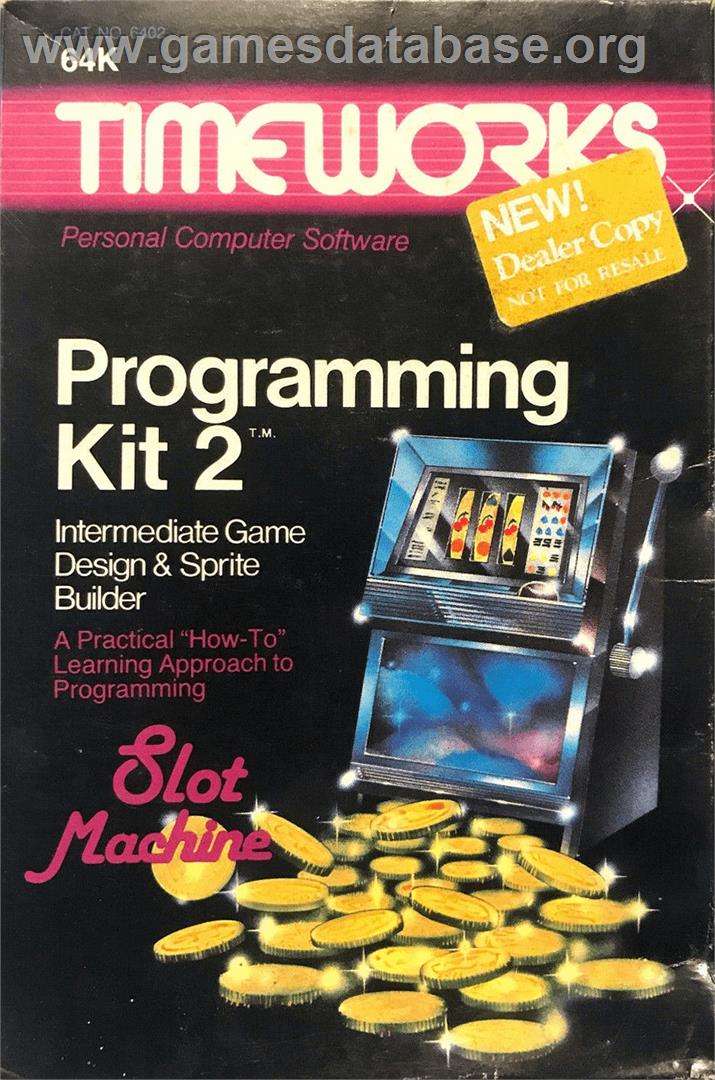 Slot Machine Version 2 - Commodore 64 - Artwork - Box