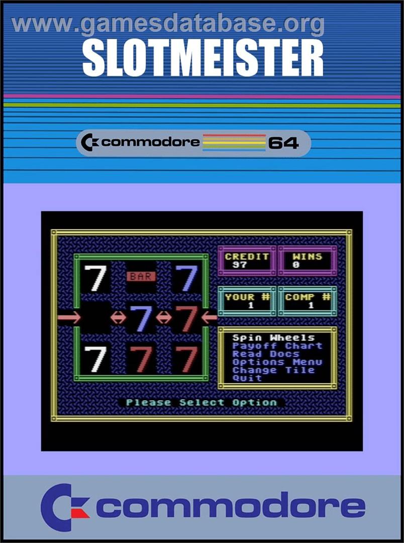 Slotmeister - Commodore 64 - Artwork - Box