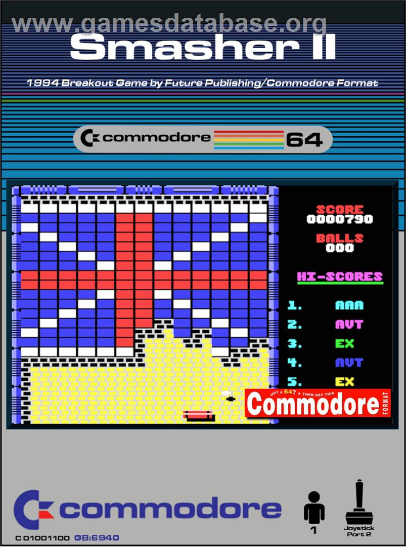 Smasher 2 - Commodore 64 - Artwork - Box