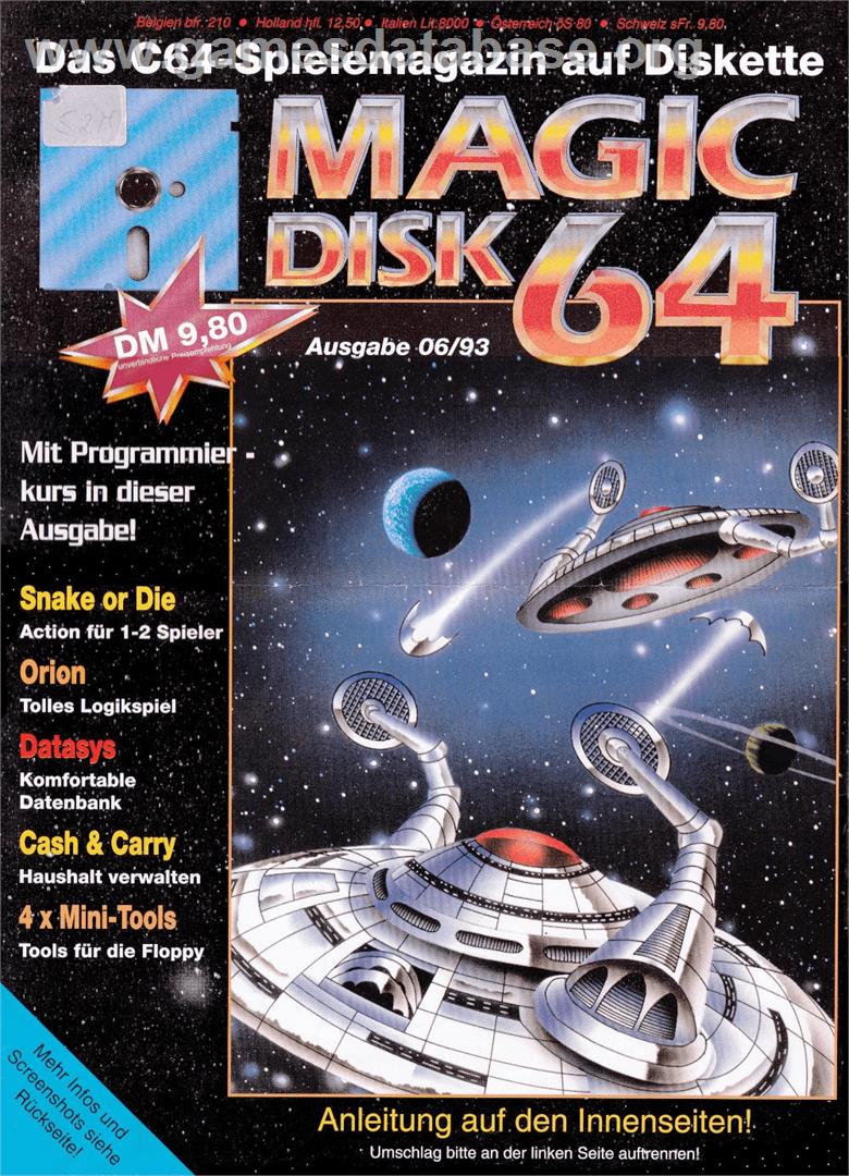 Snake Or Die - Commodore 64 - Artwork - Box