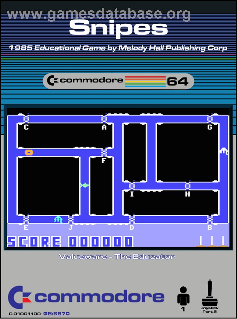 Snipes - Commodore 64 - Artwork - Box