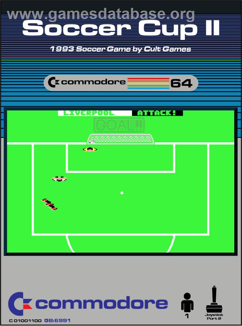 Soccer Cup 2 - Commodore 64 - Artwork - Box