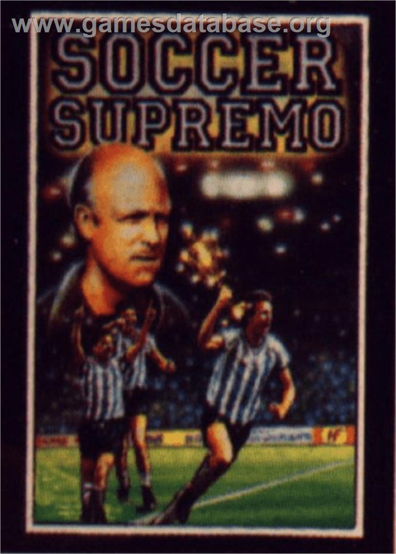 Soccer Supremo (1983) - Commodore 64 - Artwork - Box